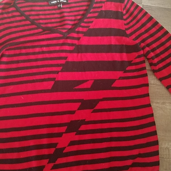 Cable & Gauge Sweater striped L - Picture 4 of 6
